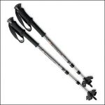 Ski poles for snowshoeing