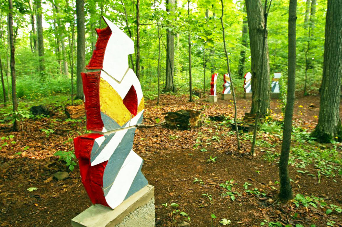 Must-see Sculptures - Stone Quarry Hill Art Park