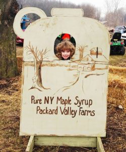 Enjoying a Family Activity at Packard Valley Farms