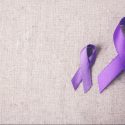 Alzheimers disease purple ribbon
